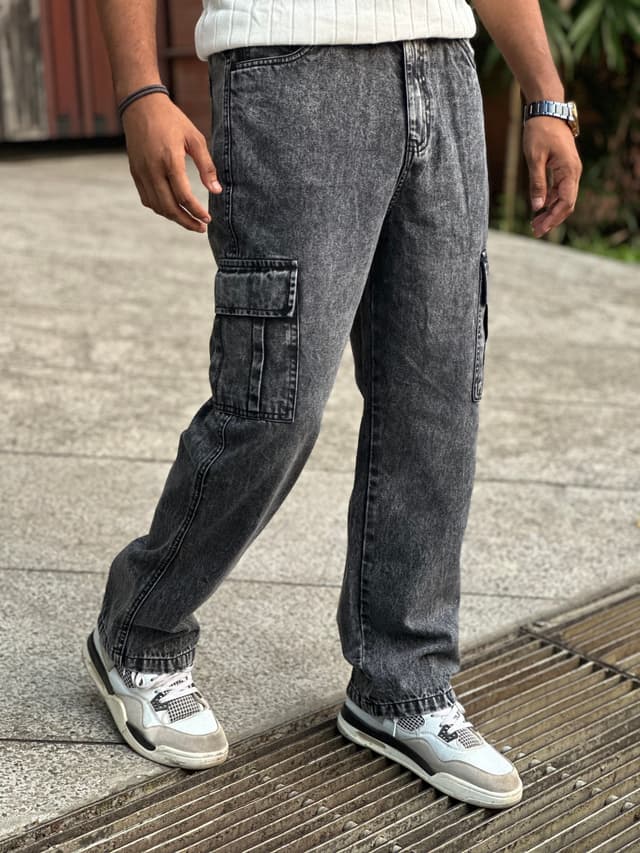 Cargo Baggy Jeans